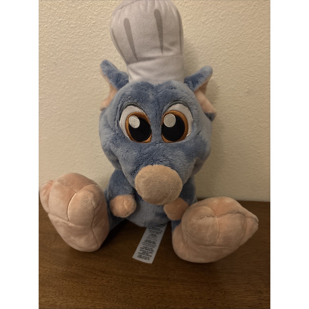 Disney Parks Ratatouille - Chef Remy Big Feet 14" Plush Toy Stuff Animal Toy